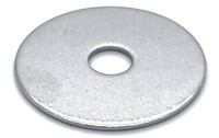 M8 X 24 MM METRIC FENDER WASHER ZINC PLATED
